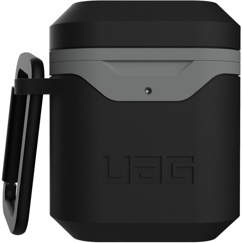 APPLE AIRPODS HARD CASE V2-BLACK/GREY - Thumbnail 2