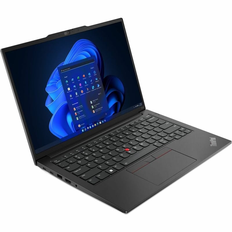 Lenovo ThinkPad E14 Gen 5 21JK0052US 14" Touchscreen Notebook - WUXGA - 1920 x 1200 - Intel Core i5 13th Gen i5-1335U Deca-core (10 Core) 1.30 GHz - 16 GB Total RAM - 8 GB On-board Memory - 512 GB SSD - Graphite Black - Thumbnail 2
