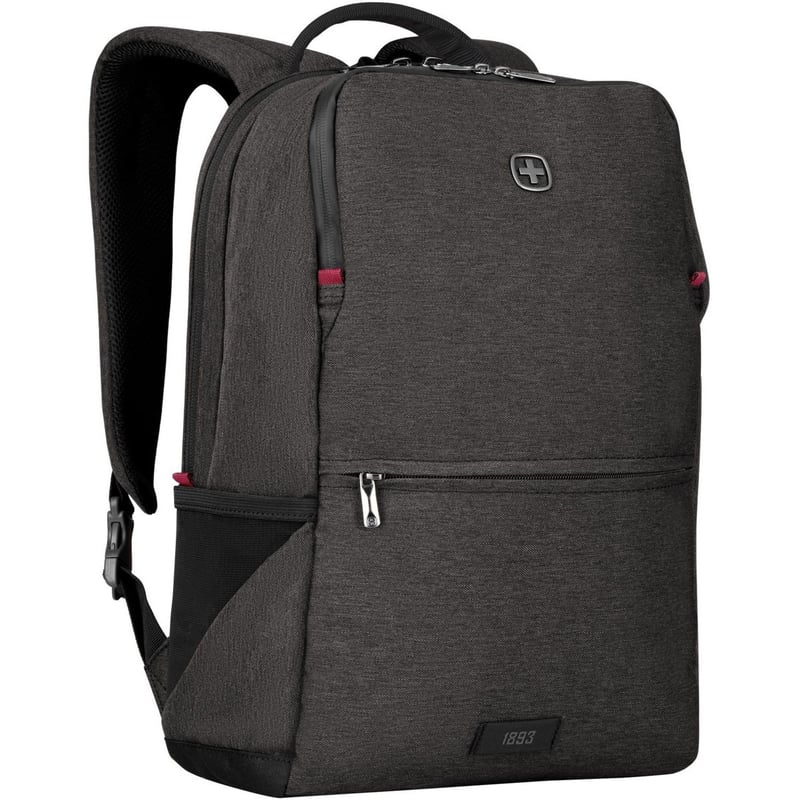 Wenger MX Reload Carrying Case (Backpack) for 10" to 16" Notebook, Tablet - Heather Gray - Thumbnail 1