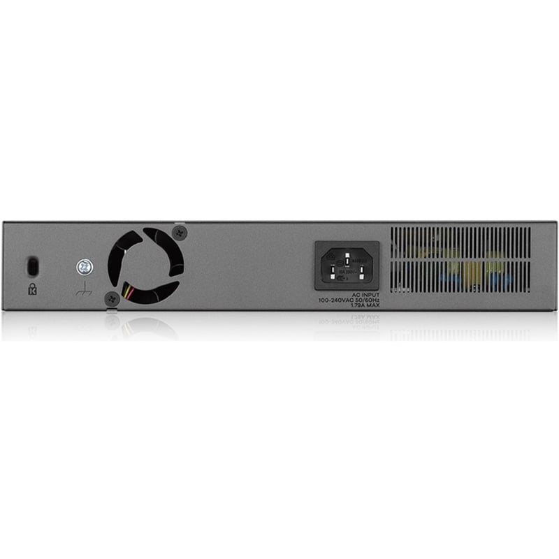 ZYXEL 8-port GbE Smart Managed PoE Switch with GbE Uplink - Thumbnail 3