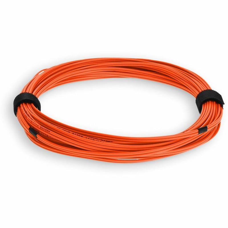 AddOn 10m ST to ST Orange OM4 Duplex OFNR (Riser-Rated) Fiber Patch Cable - Thumbnail 4