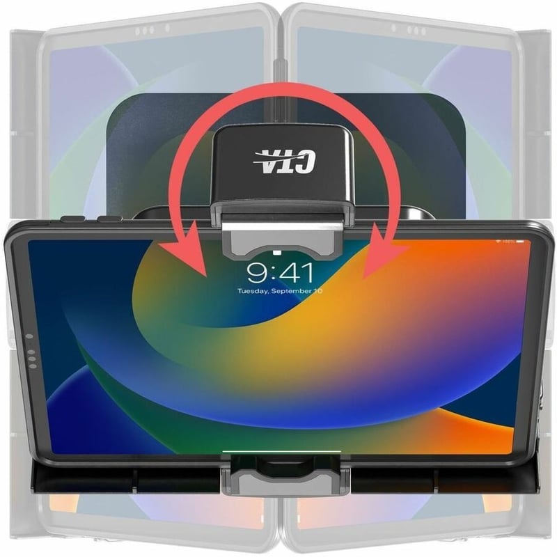 CTA Digital Desk Mount for Tablet - Landscape/Portrait - Thumbnail 4