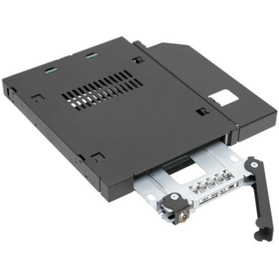 Icy Dock ToughArmor MB411SKO-B Drive Bay Adapter for 5.25" - Serial ATA/600 Host Interface Internal - Black