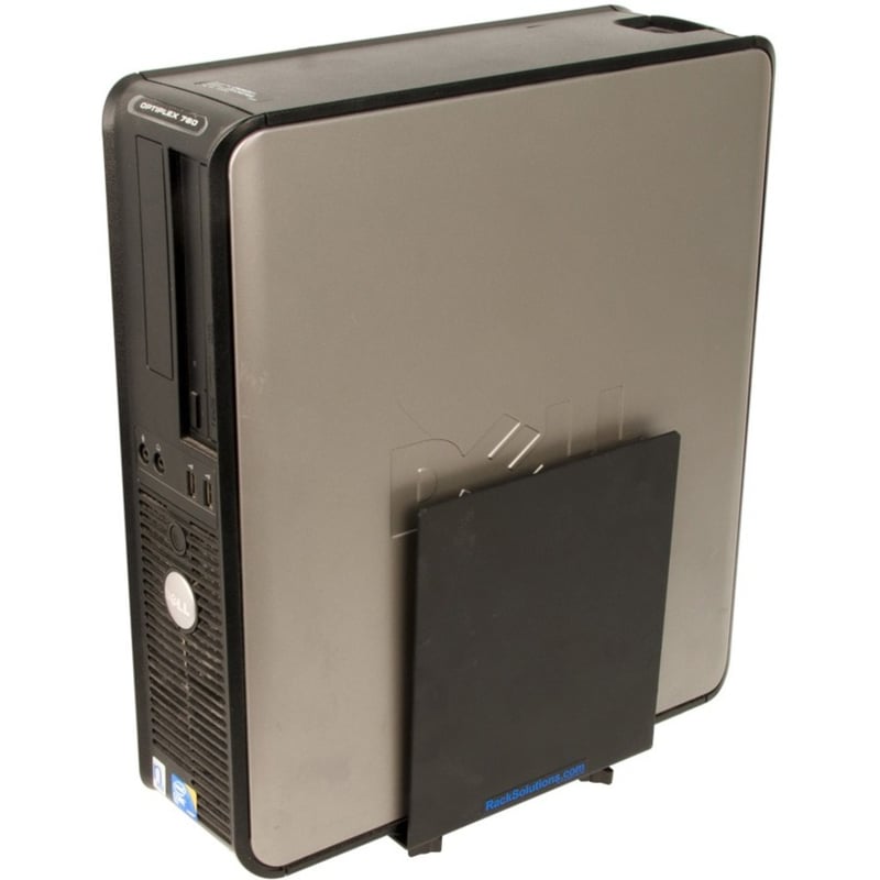 Rack Solutions Universal PC Wall Mount Clamp (4.00in to 8.00in) - Thumbnail 5