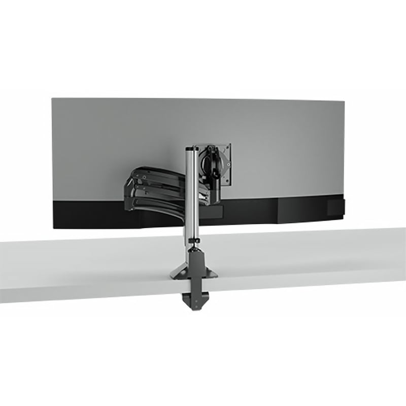 Chief Kontour K1C Dynamic Single Monitor Arm Desk Mount - Reduced Height Monitor Arm - For 10-38 inch Displays - Black - Thumbnail 2