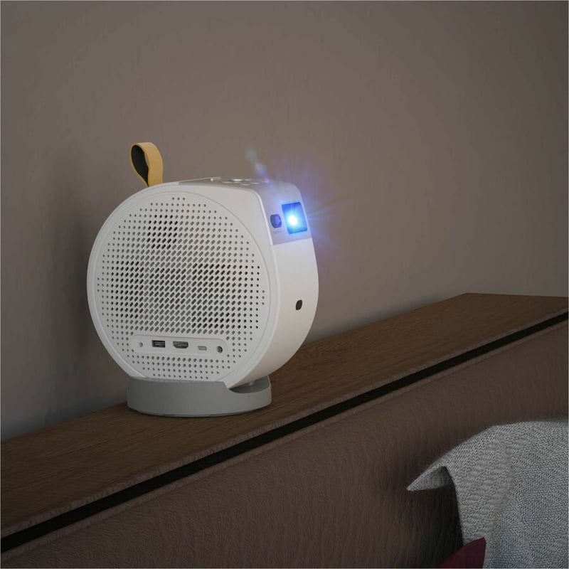 BENQ 1080P PORTABLE PROJECTOR WHITE1920X1080DLP500AL