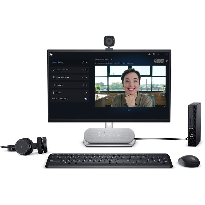 Dell WB3023 Webcam - 60 fps - USB Type A - Thumbnail 2