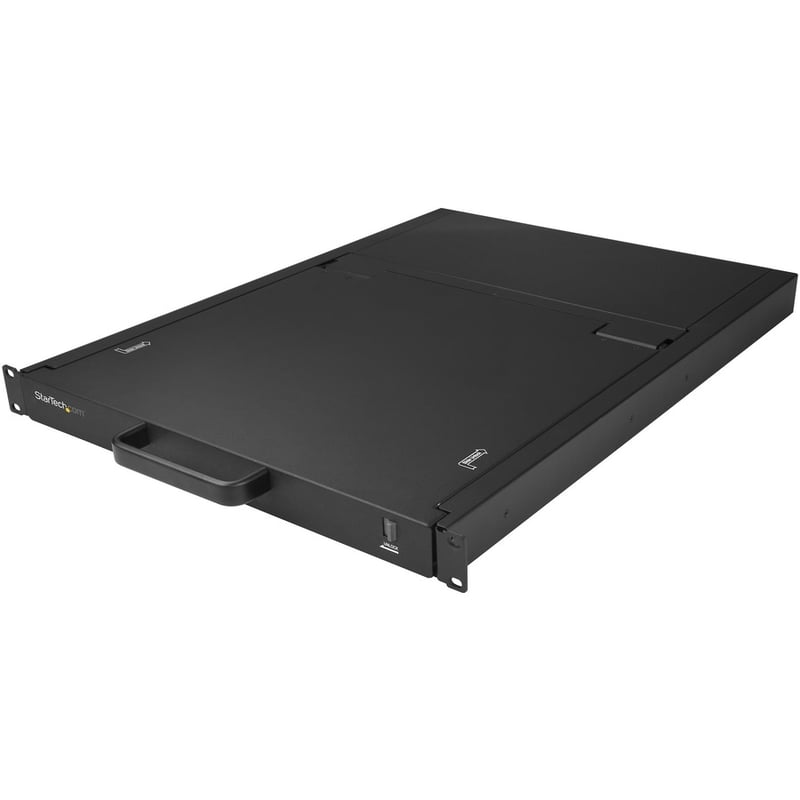 StarTech.com 16 Port Rackmount KVM Console w/ Cables - Integrated KVM Switch w/ 19" LCD - 1U LCD KVM Drawer 50000 MTBF - USB + VGA Support - Thumbnail 4