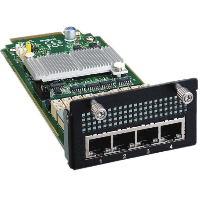 Advantech 4 Ports 1GbE RJ45 Thumbscrew Type - Thumbnail 1