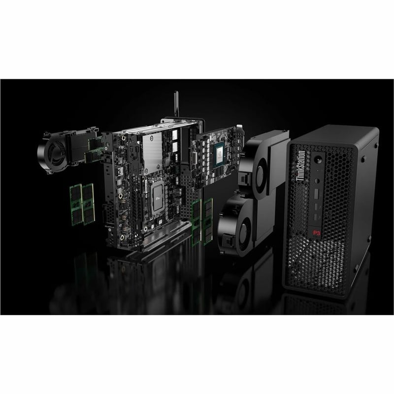THINKSTATION P3 ULTRACORE I9-14900 VPRO 4.3G 32GB 1TB W11P - Thumbnail 3