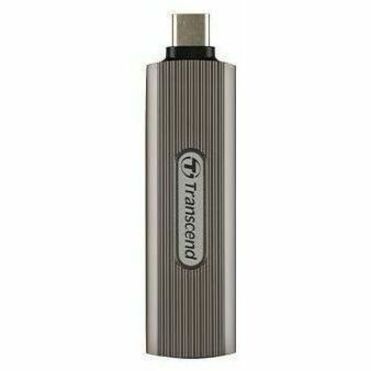 Transcend ESD330C 512 GB Portable Solid State Drive - External - Dark Grayish Brown - Thumbnail 3