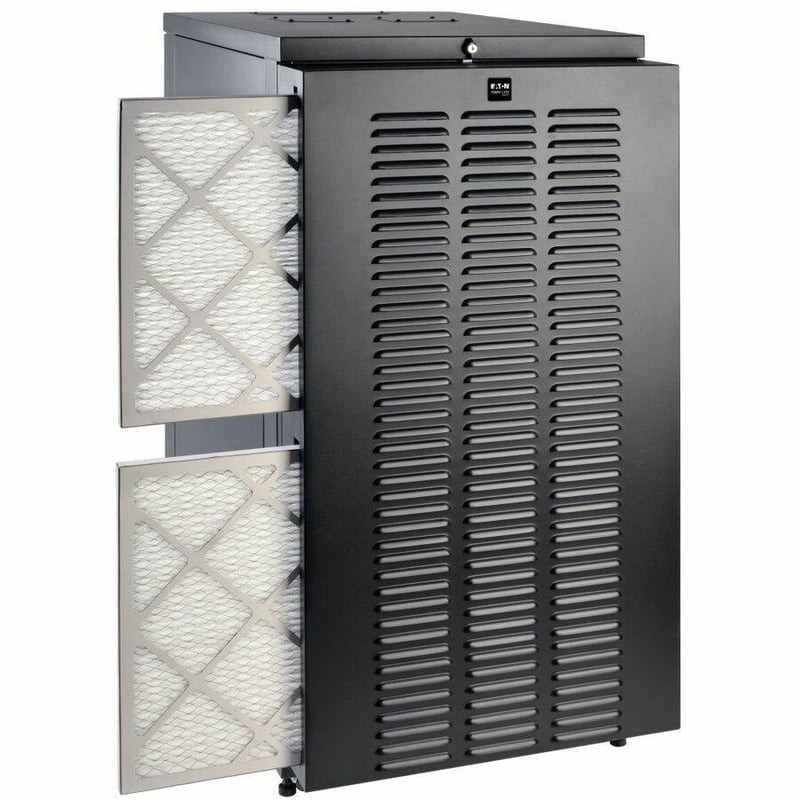 Tripp Lite by Eaton SmartRack 24U Standard-Depth Half-Height Rack Enclosure for Harsh Environments - Thumbnail 3