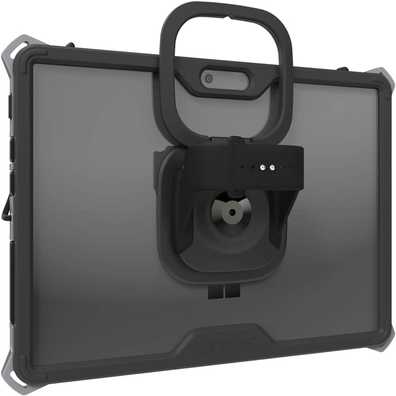 The Joy Factory aXtion Edge+ MP Rugged Carrying Case Microsoft Surface Pro 8 Tablet - Black - Thumbnail 1
