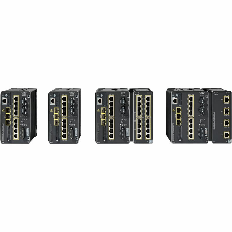 CISCO IE3500 W/ 8 GE POE+ AND 3 GE SFP ADV MODULAR NA