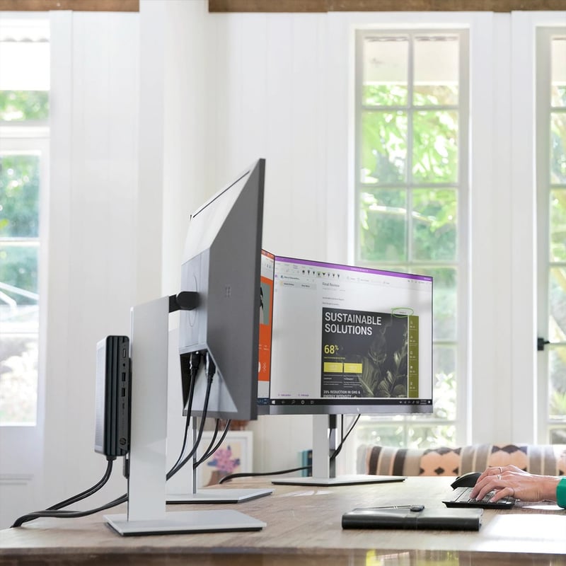 HP EliteDesk 805 G8 Desktop Computer - Thumbnail 2