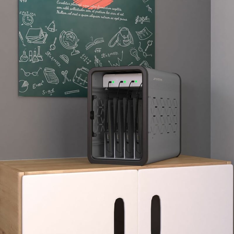 4 BAY USB-C CHARGING STATION DEVICES UP TO 14 INCHES - Thumbnail 3