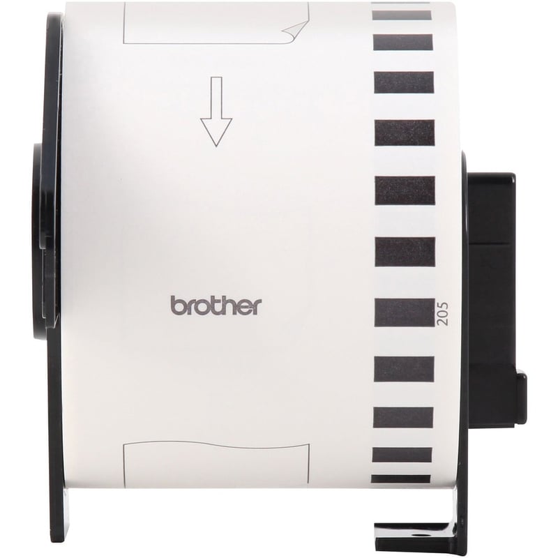 Brother DK4205 - Black on White Removable Continuous Length Paper Tape - Thumbnail 2