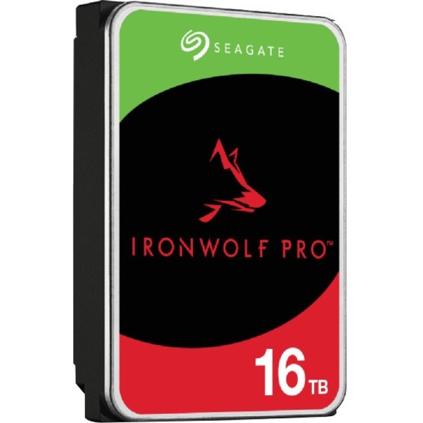 Seagate IronWolf Pro ST16000NT001 16 TB Hard Drive - 3.5" Internal - SATA (SATA/600) - Conventional Magnetic Recording (CMR) Method - Thumbnail 3