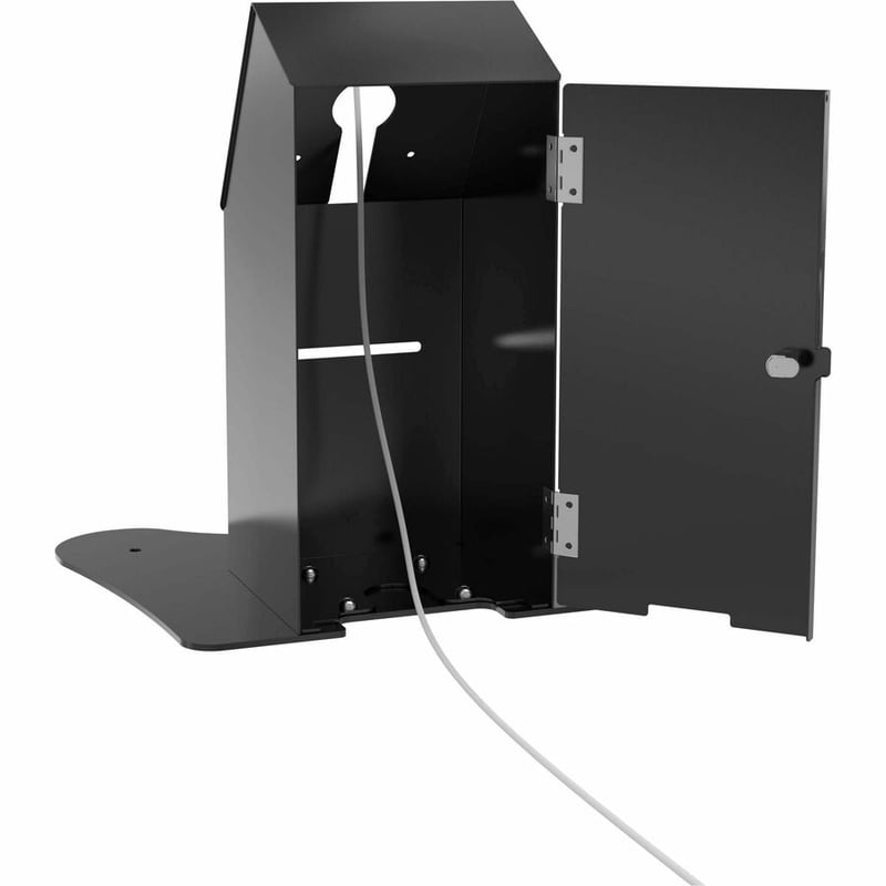 CTA Digital VESA-Compatible Desk Mount with Printer Shelf Compartment - Thumbnail 3