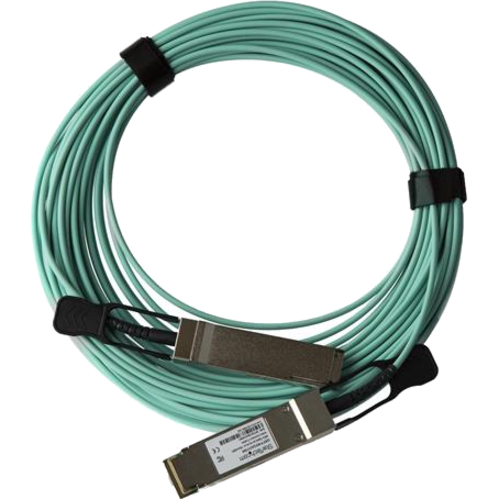 StarTech.com MSA Uncoded 15m 40G QSFP+ to SFP AOC Cable - 40 GbE QSFP+ Active Optical Fiber - 40 Gbps QSFP Plus Cable 49.2' - Thumbnail 2