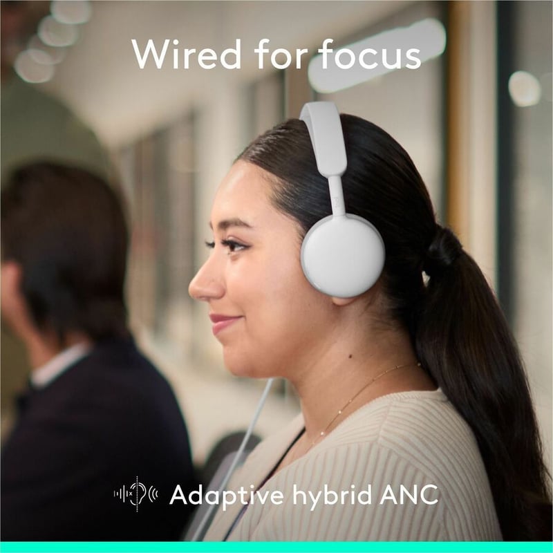 ZONE WIRED 2 HEADSET TEAMS FOR BUSINESS - OFF WHITE - Thumbnail 4