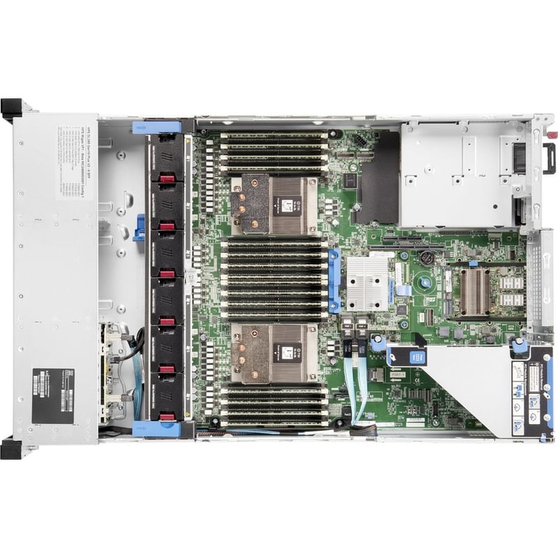 HPE ProLiant DL385 G10 Plus v2 2U Rack Server - 1 EPYC 7252 3.10 GHz - 32 GB RAM - 12Gb/s SAS Controller - Thumbnail 2
