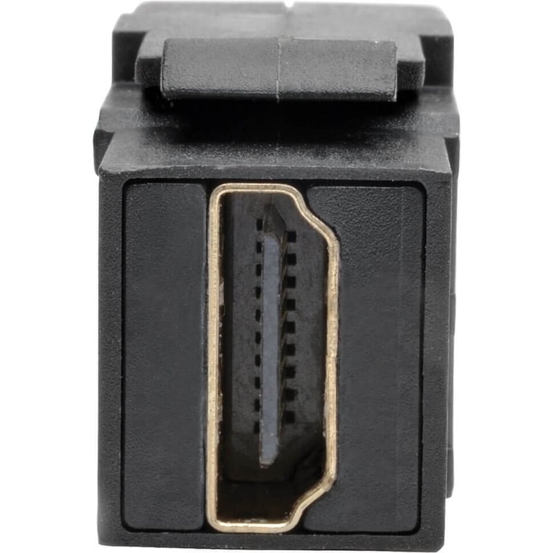 Eaton Tripp Lite Series High-Speed HDMI with Ethernet All-in-One Keystone/Panel Mount Extension Cable (M/F), Angled Connector, 1 ft. (0.31 m) - Thumbnail 4