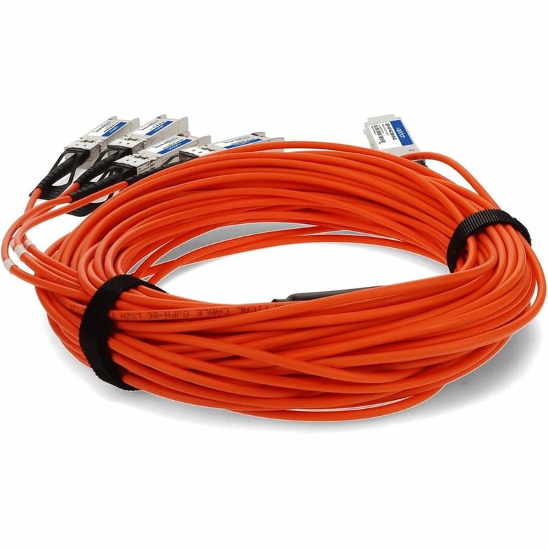 MSA AND TAA COMP AOC 20M 40G-AOC QSFP+/4XSFP+ 850NM MMF - Thumbnail 4
