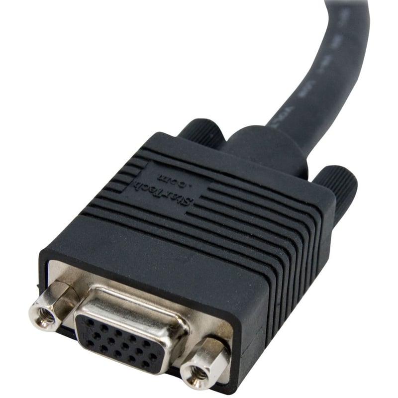 StarTech.com Coax High Res VGA Monitor extension Cable - HD-15 (M) - HD-15 (F) - 6 ft - Thumbnail 2
