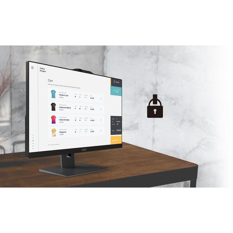 MODERN AM242TP 1M-1093US 23.8/TOUCH/I7/32GB/1TB/BLK/W11H/1Y - Thumbnail 3