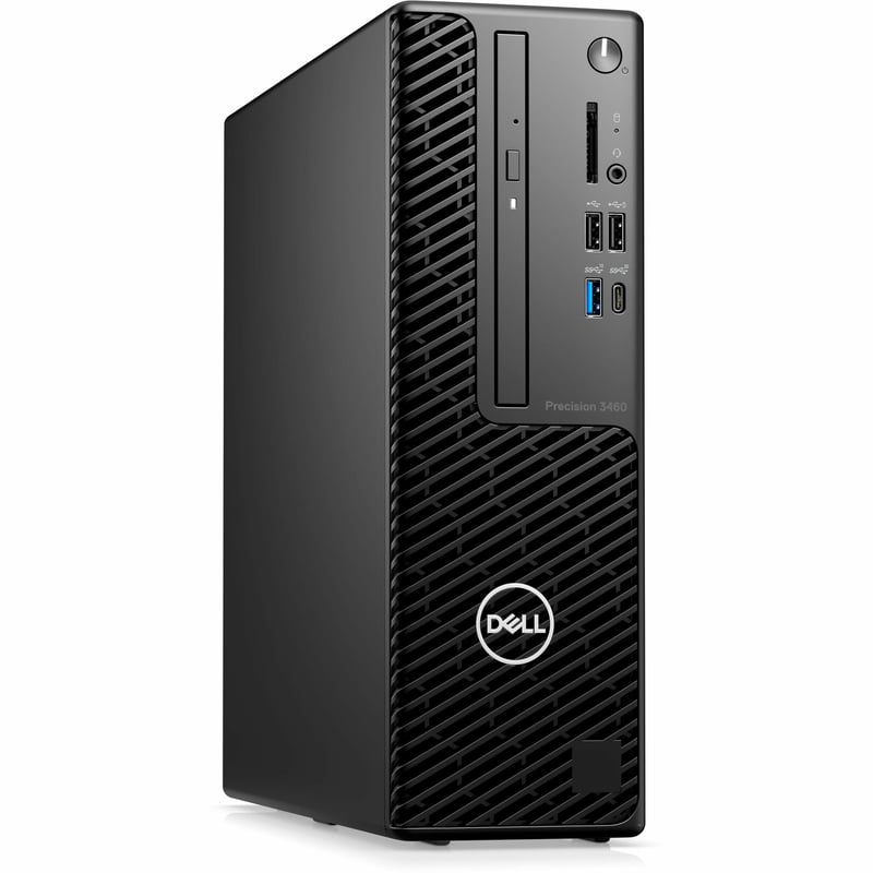 Dell Precision 3000 3460 Workstation - Core i9 14th Gen i9-14900 - vPro Technology - 32 GB - 512 GB SSD - Small Form Factor - Black - Thumbnail 1