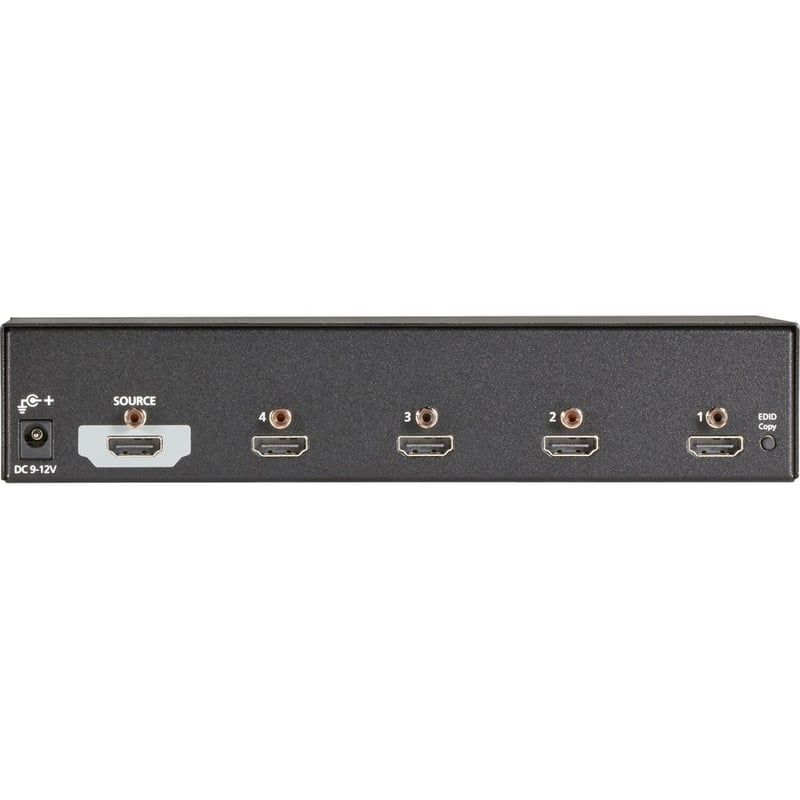 Black Box 4K HDMI Splitter - 1x4 - Thumbnail 3