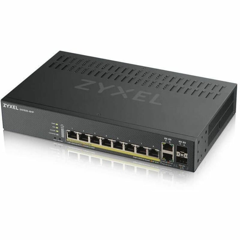 ZYXEL 8-port GbE Smart Managed PoE Switch - Thumbnail 4