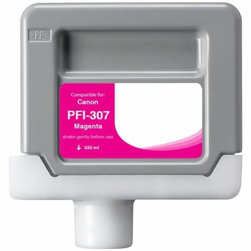 WF Non-OEM New Magenta Wide Format Ink Cartridge for Canon PFI-307 (9813B001AA) - Thumbnail 1