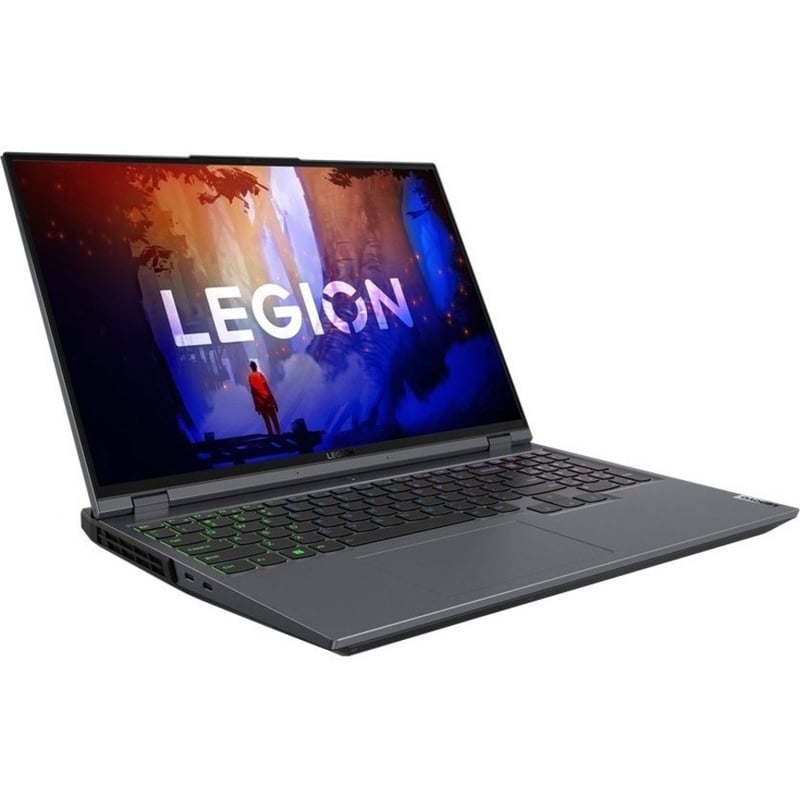 Lenovo Legion 5 Pro 16ARH7H 82RG0004US 16" Gaming Notebook - WQXGA - 2560 x 1600 - AMD Ryzen 7 6800H Octa-core (8 Core) 3.20 GHz - 32 GB Total RAM - 1 TB SSD - Storm Gray - Thumbnail 1