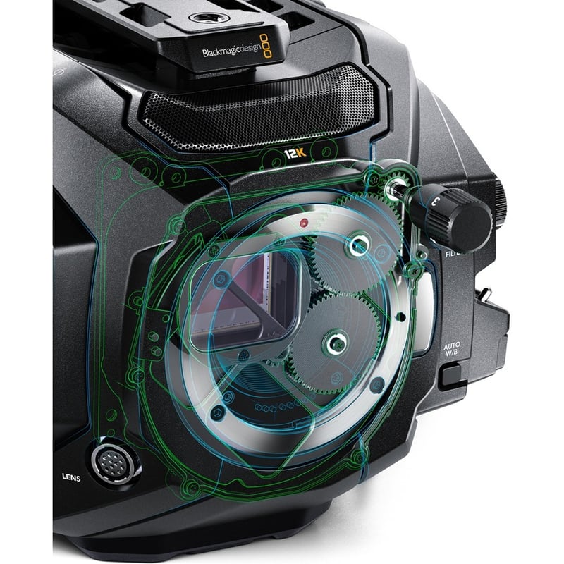 Blackmagic Design URSA Mini Pro URSA Mini Pro 12K Digital Camcorder - 4" LCD Touchscreen - 12K, 8K, 6K, 4K - Thumbnail 4