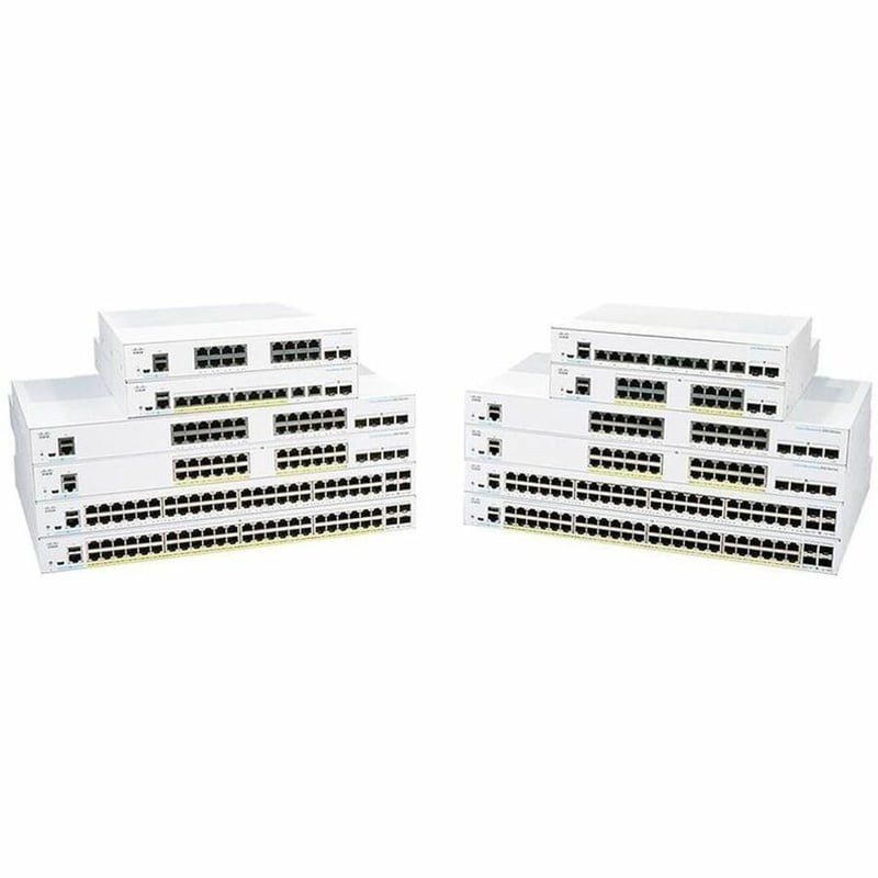 CBS350 MANAGED 48-PORT GE, FULL POE, 4X1G SFP REMANUFACTURED - Thumbnail 2