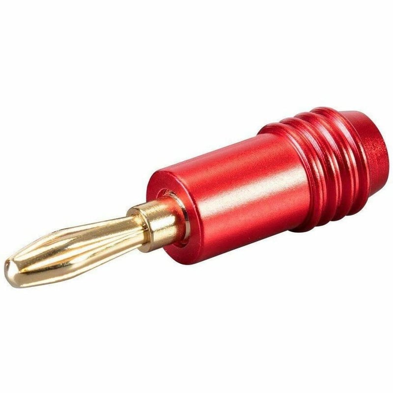 MONOPRICE 2 PAIR AFFINITY SERIES 24K GOLD SPEAKER BANANA PLUG - Thumbnail 4