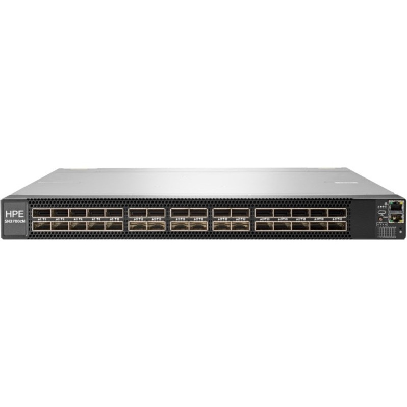 HPE SN3700cM 100GbE 32QSFP28 ONIE Power to Connector Airflow DC Switch - Thumbnail 2