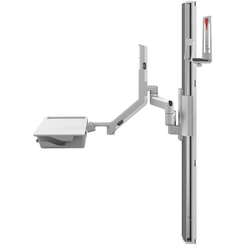 Humanscale V/Flex Wall Mount for CPU, Cradle, Monitor - Thumbnail 3