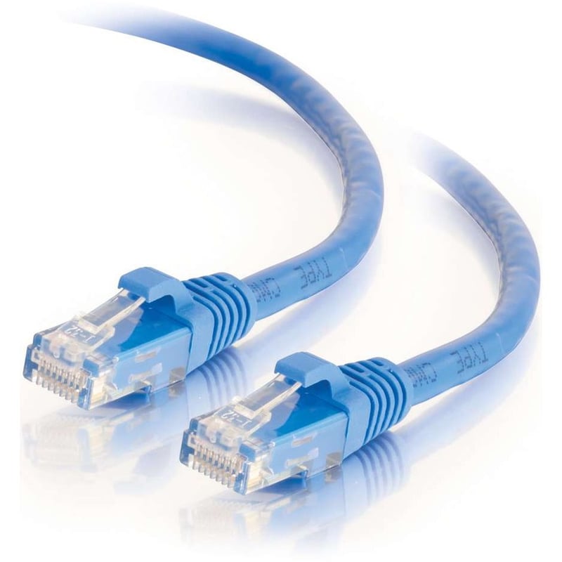 C2G 7ft Cat6 Snagless Unshielded (UTP) Network Patch Cable (25pk) - Blue - Thumbnail 1