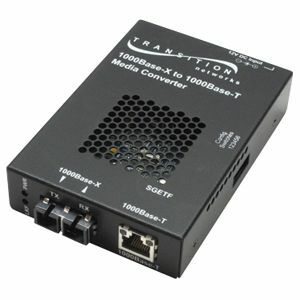 Stand-alone Gigabit Ethernet Media Converter 1000Base-T to 1000Base-SX/LX - Thumbnail 1