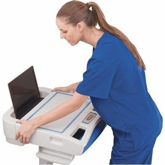 Capsa Healthcare - M40 Cart (1854484) - Light Duty Mobile Computing Cart - Thumbnail 3