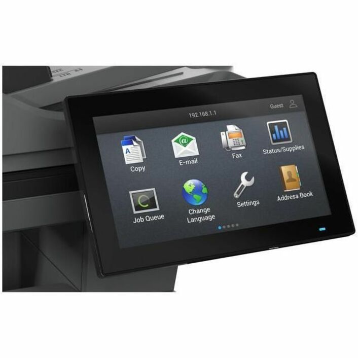 Lexmark MX632adwe Wired & Wireless Laser Multifunction Printer - Monochrome - TAA Compliant - Thumbnail 3