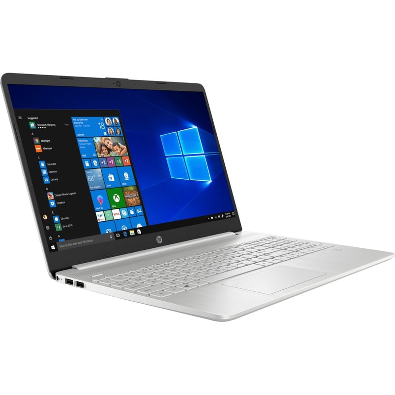 HP 15-dy2078nr 15.6" Notebook - HD - Intel Core i7 11th Gen i7-1165G7 - 8 GB - 256 GB SSD - Natural Silver - Thumbnail 1