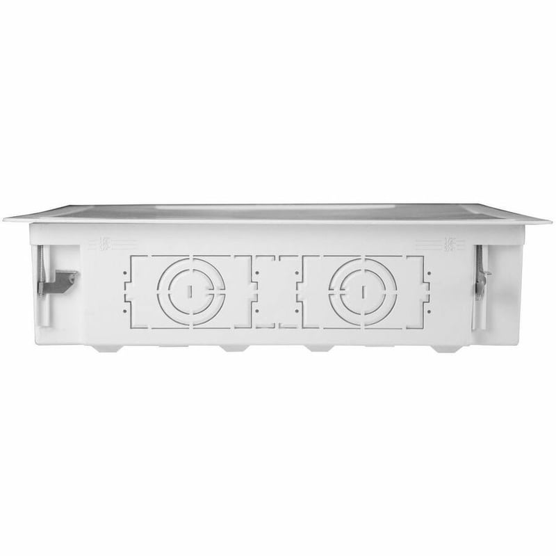 On-Q 17-Inch Dual-Purpose Media Enclosure In-Wall Media Box with 5-Inch Mounting Plate - Thumbnail 2