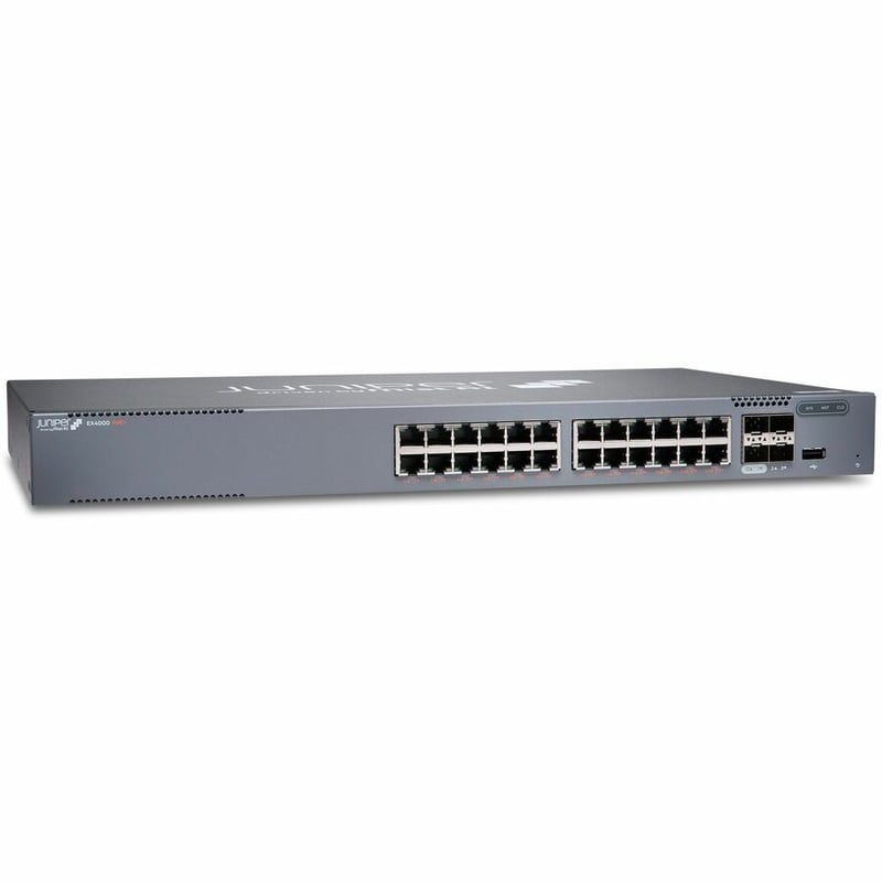 EX4000 24-PORT 10/100/1000BASET POE+ 4X 1G/10G SFP/SFP+ OPTICS SOLD - Thumbnail 4