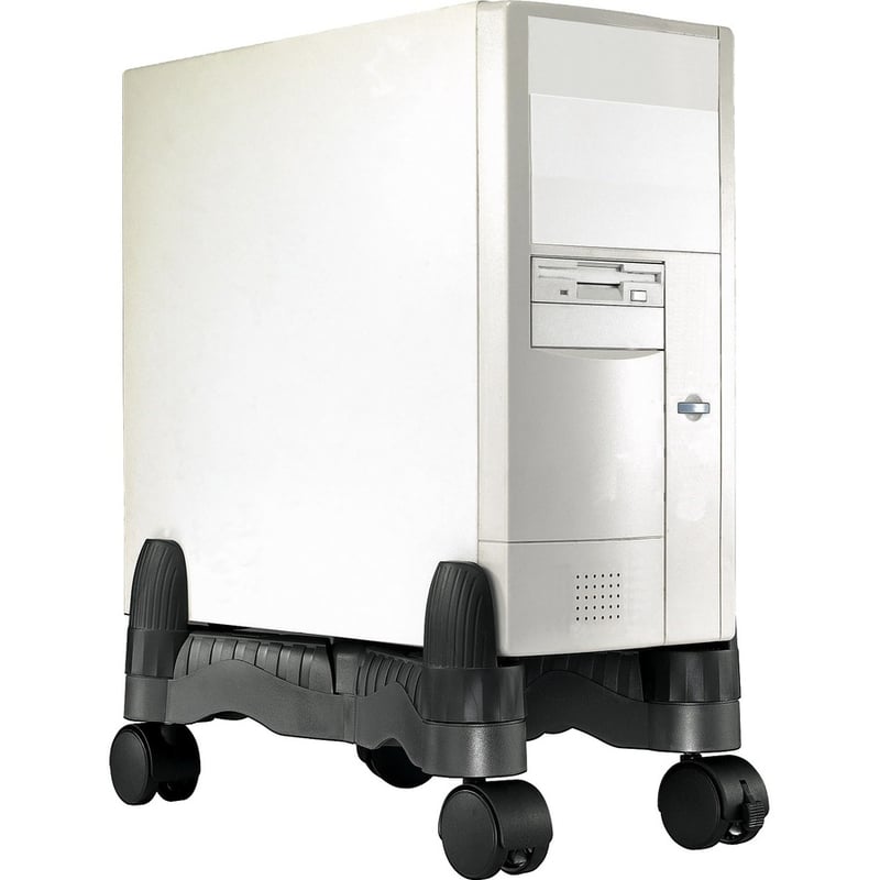 HEAVY DUTY MOBILE CPU STAND ON WHEELS - Thumbnail 2