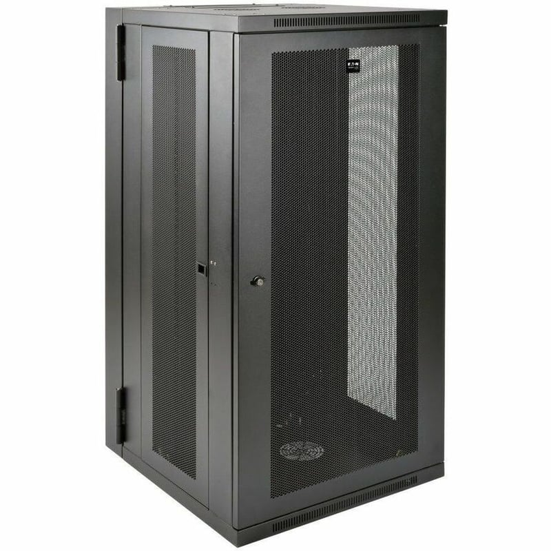 Tripp Lite by Eaton SmartRack 26U UPS-Depth Wall-Mount Half-Height Rack Enclosure Hinged Back - Thumbnail 1
