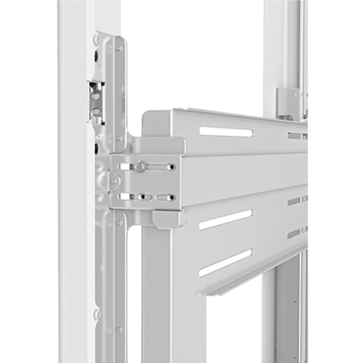 Chief Impact Floor Standing Kiosk - Portrait 46" White - Thumbnail 3